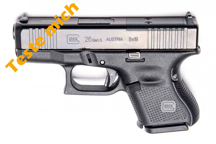 Testwaffe Glock 26 Generation 5 MOS FS