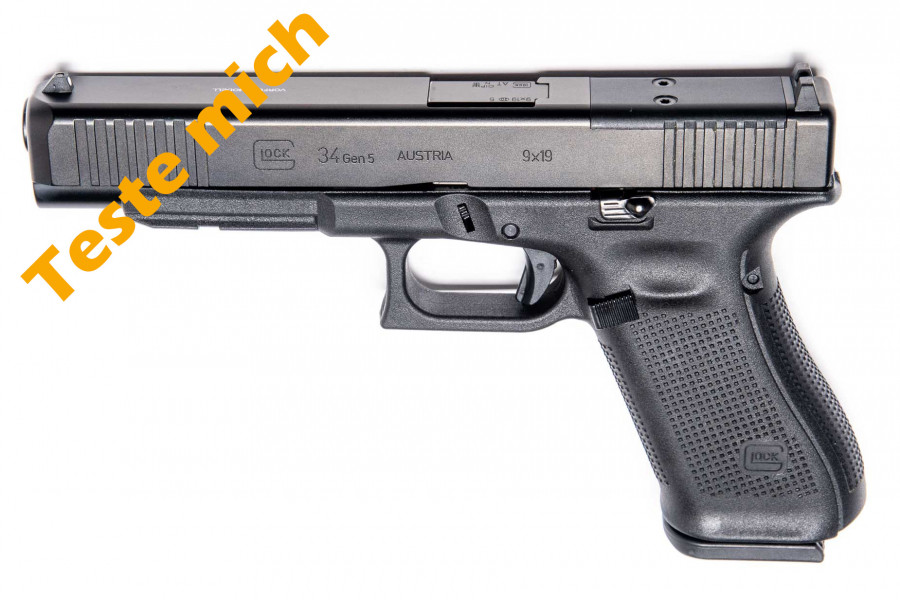 Testwaffe Glock 34 Generation 5 MOS FS