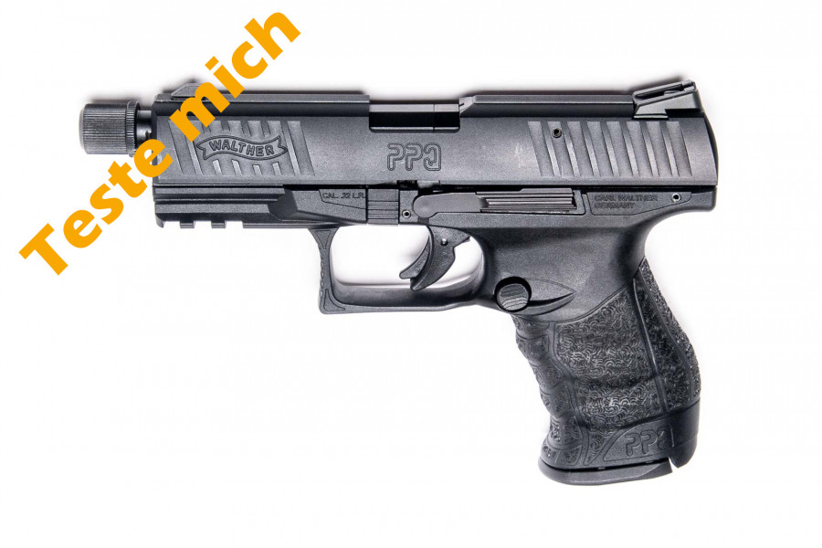 Testwaffe Walther PPQ M2 Tactical 4,6 Zoll SD-Lauf